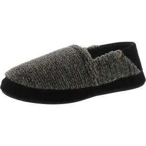 Acorn Mens Faux Fur Comfy Moccasin Slippers