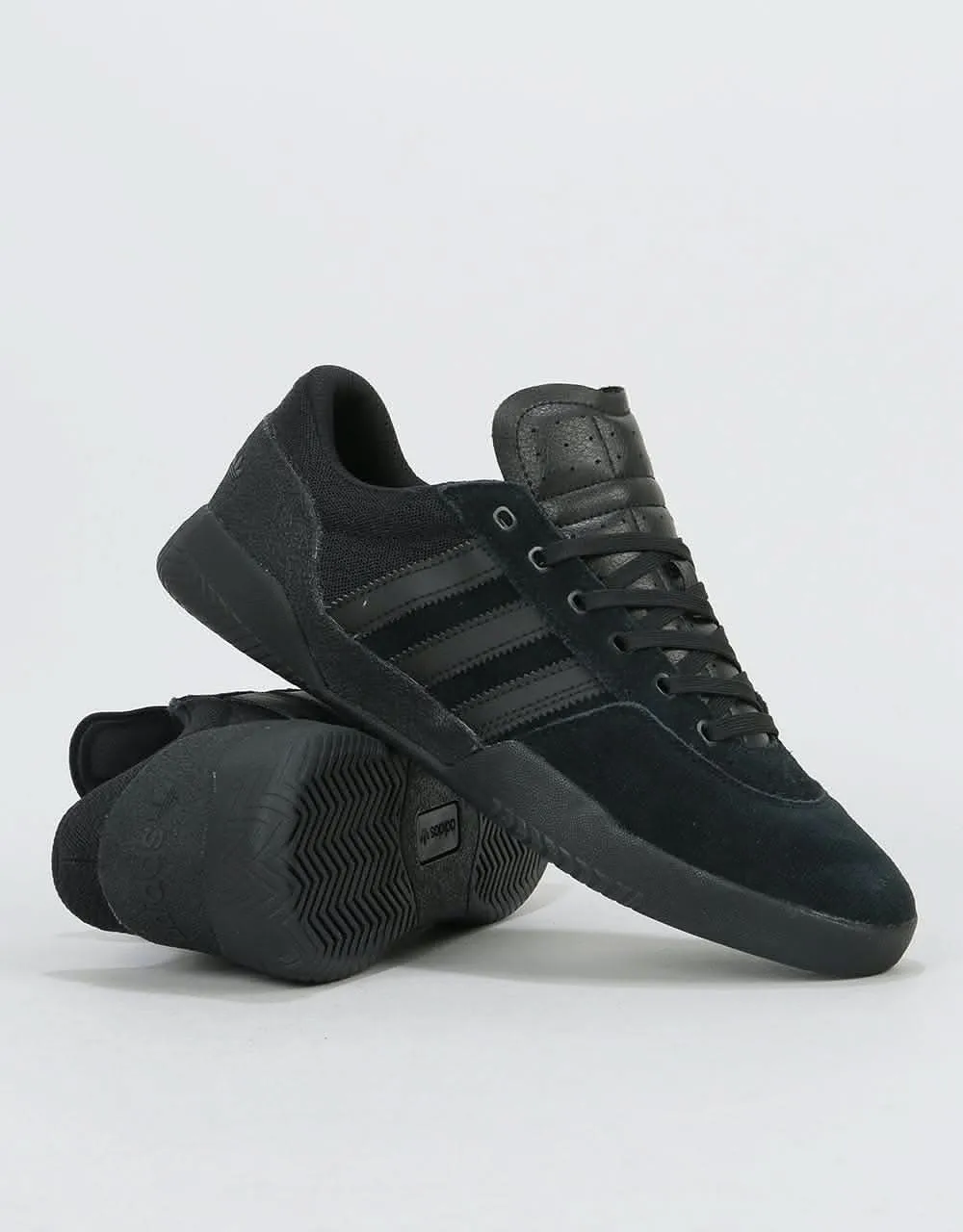 adidas City Cup Skate Shoes - Core Black/Core Black/Core Black