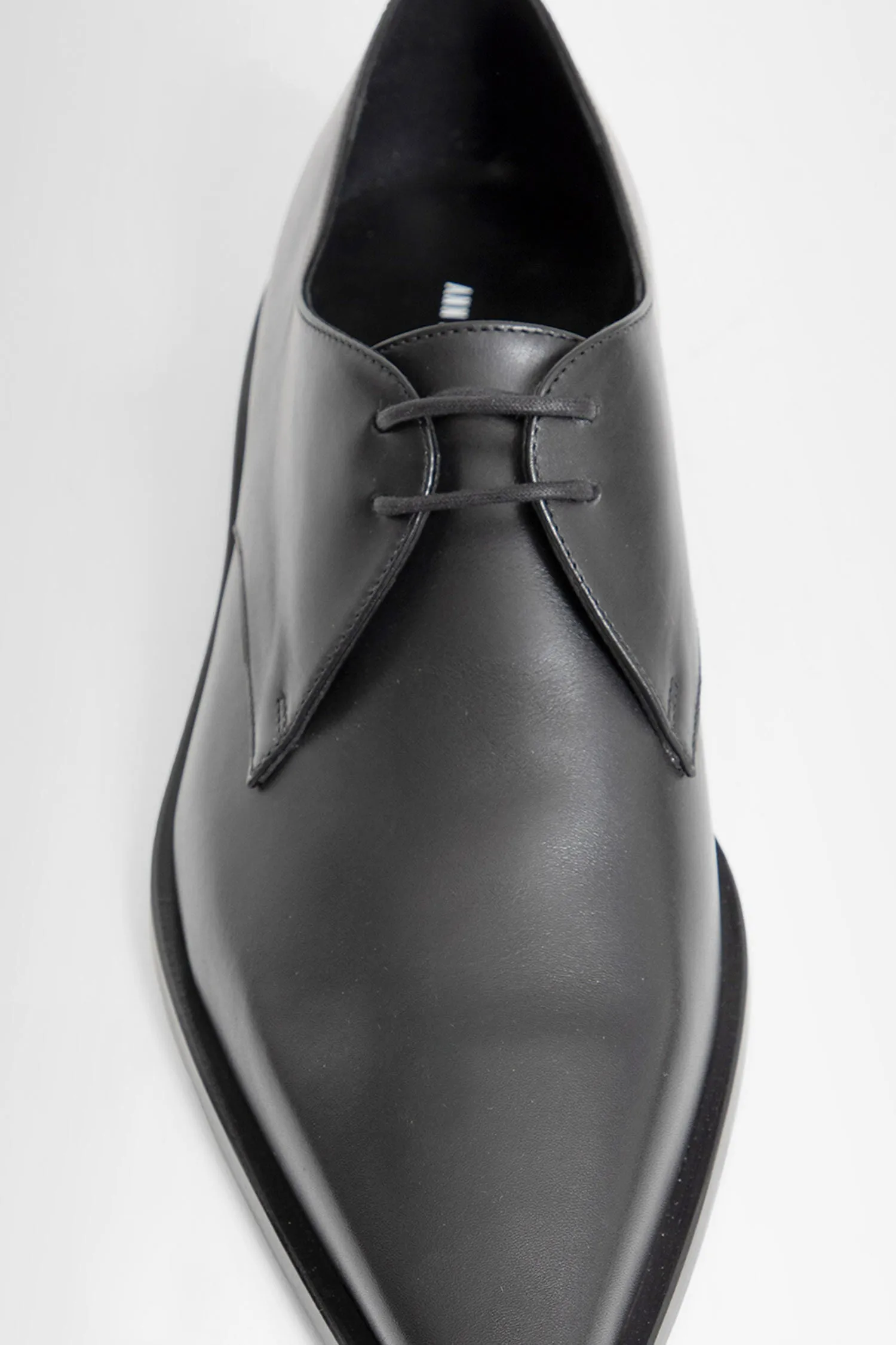 ANN DEMEULEMEESTER MAN BLACK LACE-UPS