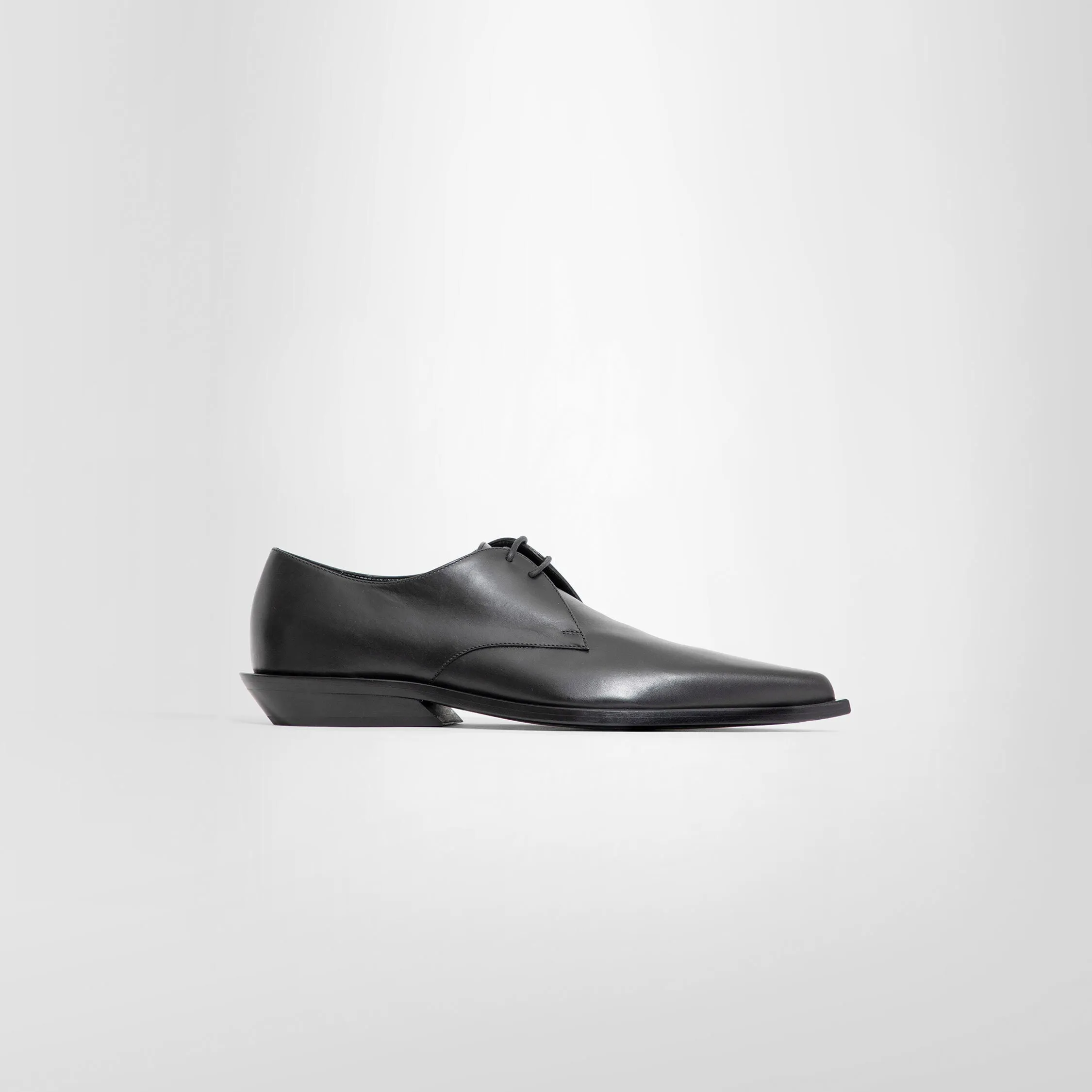 ANN DEMEULEMEESTER MAN BLACK LACE-UPS