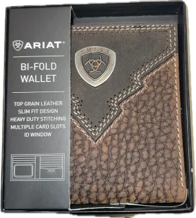 Ariat BI-Fold Leather Wallet-A35622282