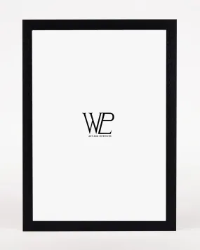 Black Picture Frame (Wood Grain), 50x70cm Size Photo Frame