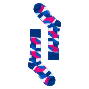 Blue Tetris - Socks