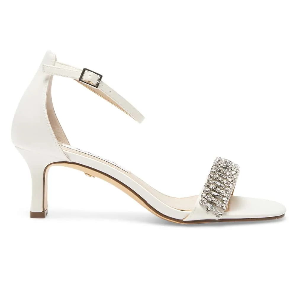 Britany Heel in Ivory