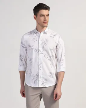 Casual Grey Printed Shirt - Kade