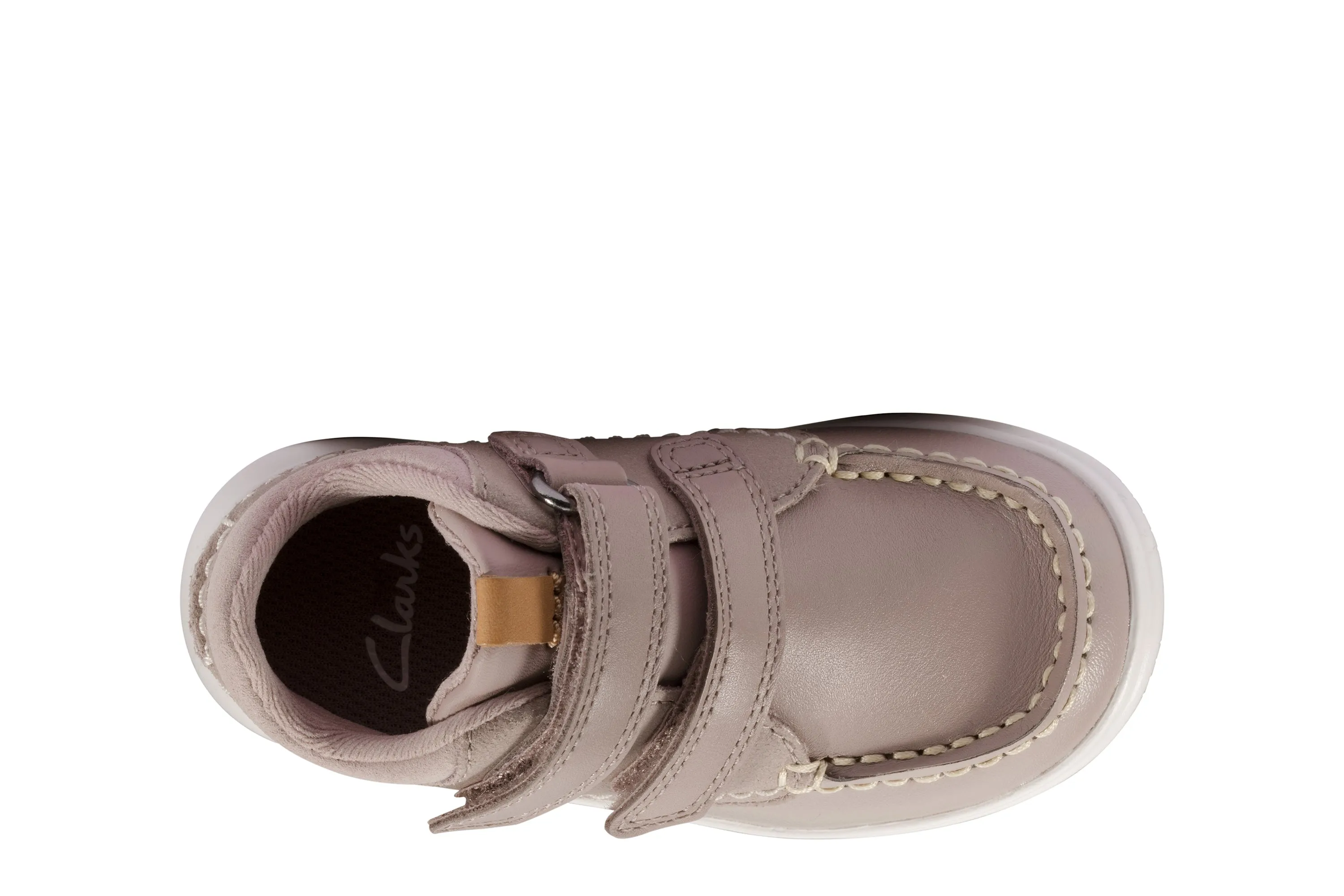 Clarks Crest Tuktu T Pink Combi Leather