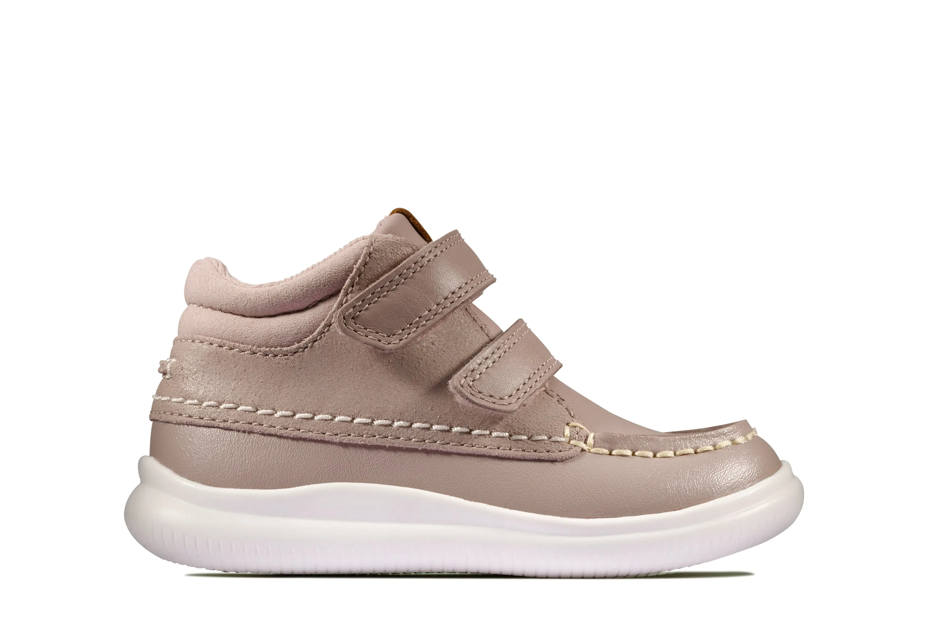 Clarks Crest Tuktu T Pink Combi Leather