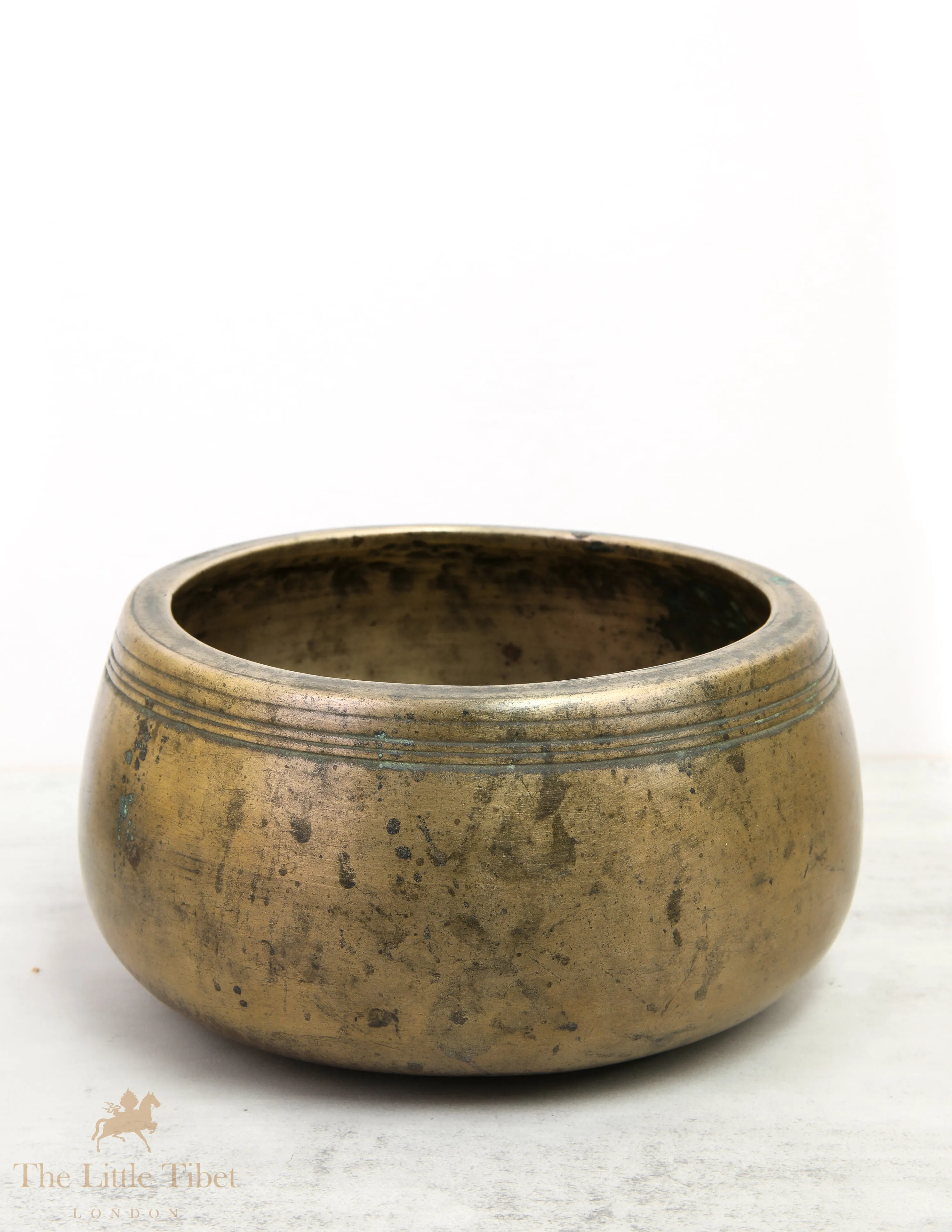 Collectable Antique Sound Therapy Tibetan Singing Bowl - ATQ497