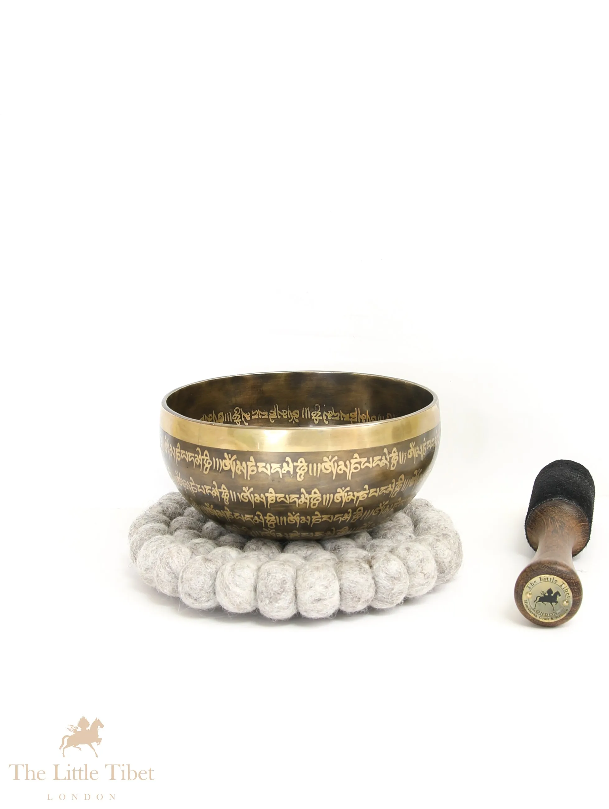 Compassionate Harmony: Vajra Om Tibetan Singing Bowl- EC121