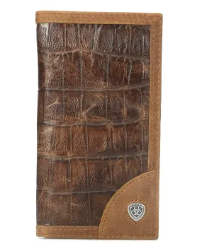 Crocodile Print Rodeo Wallet