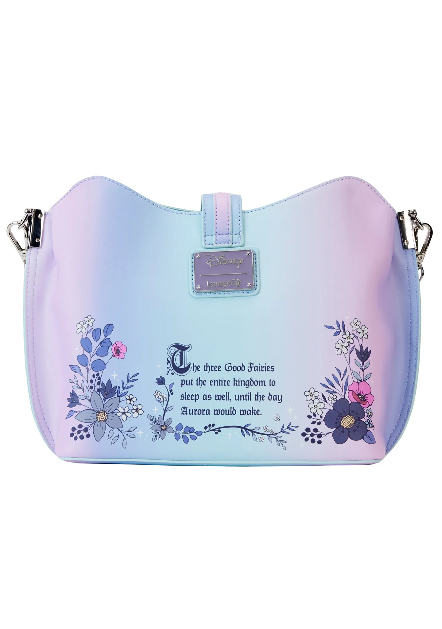 Disney Sleeping Beauty 65th Anniversary Floral Crown Crossbody Bag