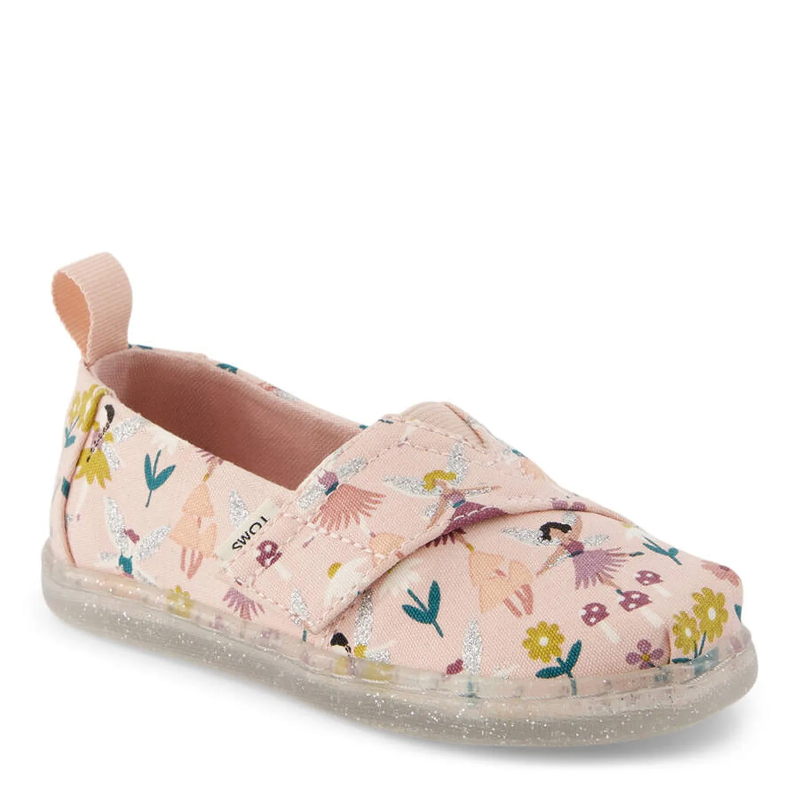 Girl's TOMS, Alpargata Tiny Classic Slip-On - Toddler