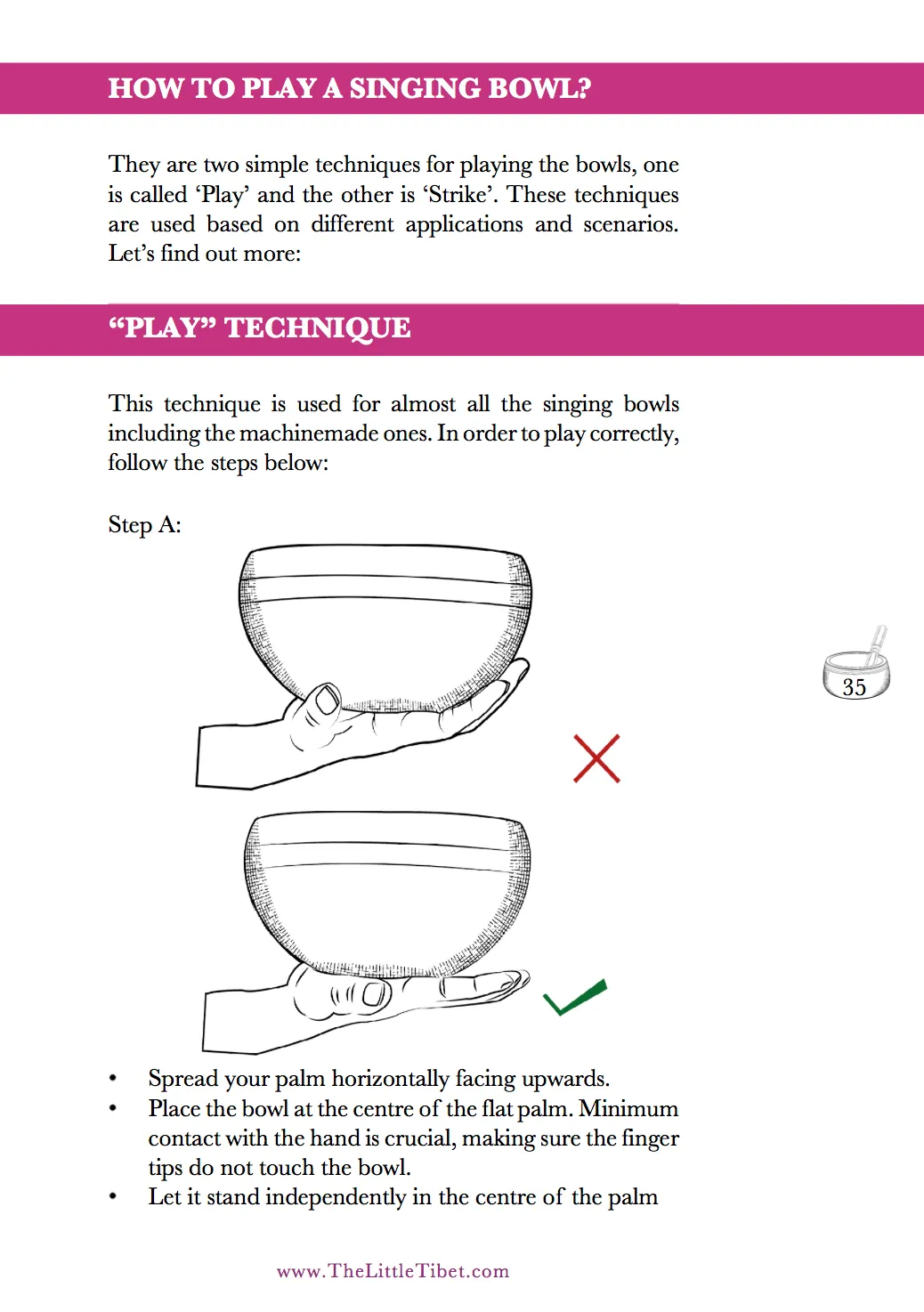 Himalayan Plain Singing Bowl for Sound and Vibration Healing - K41