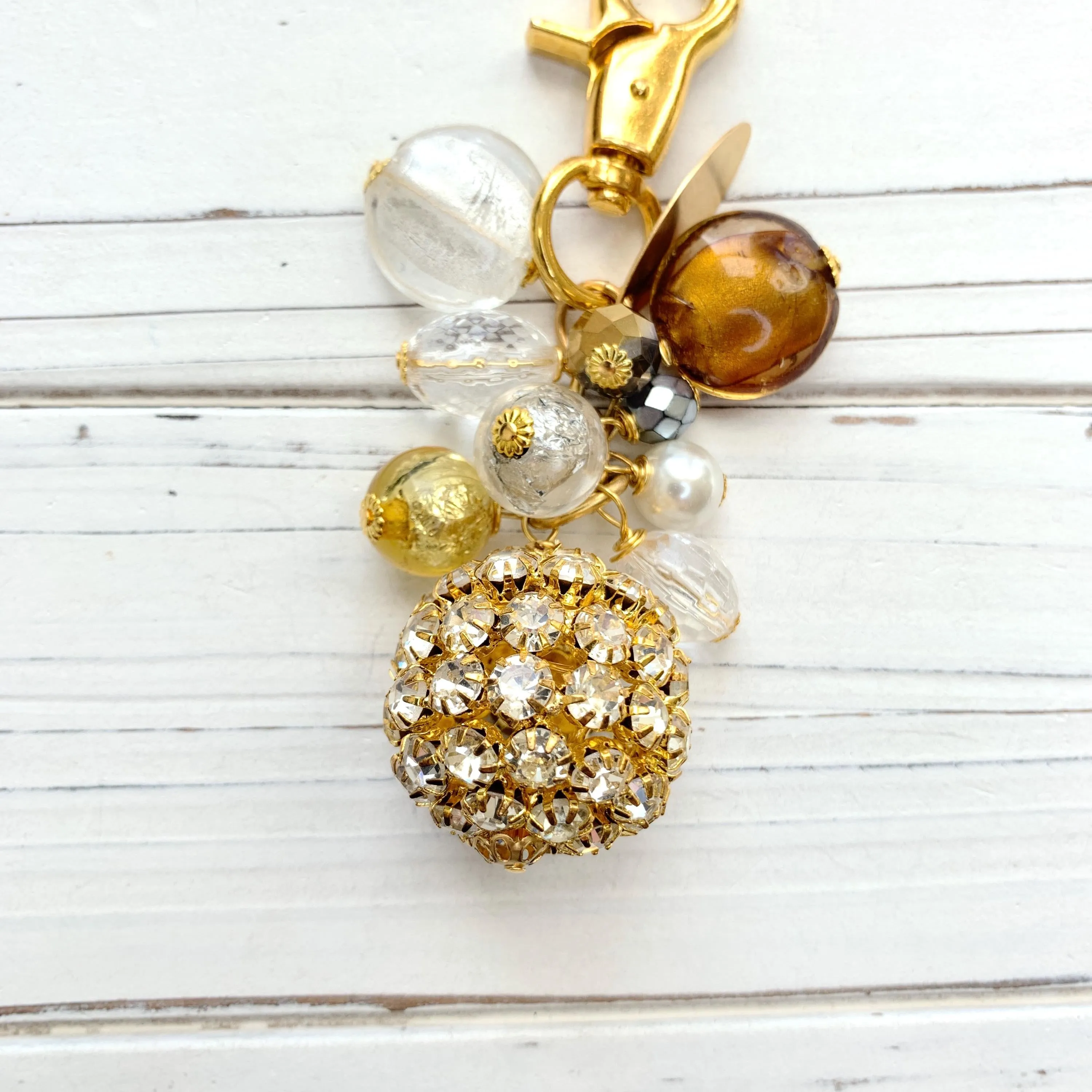 Holiday Bling Purse Charm