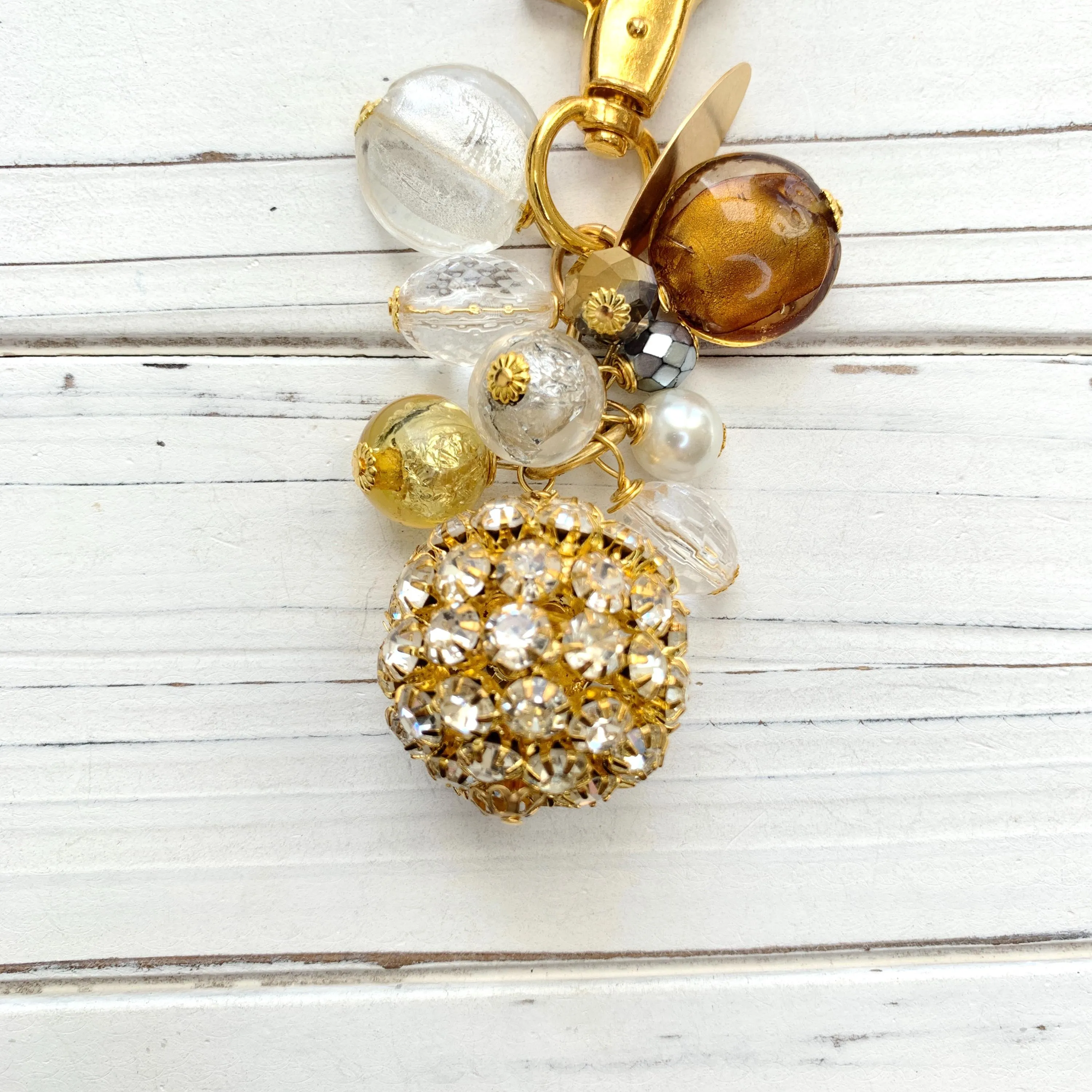 Holiday Bling Purse Charm