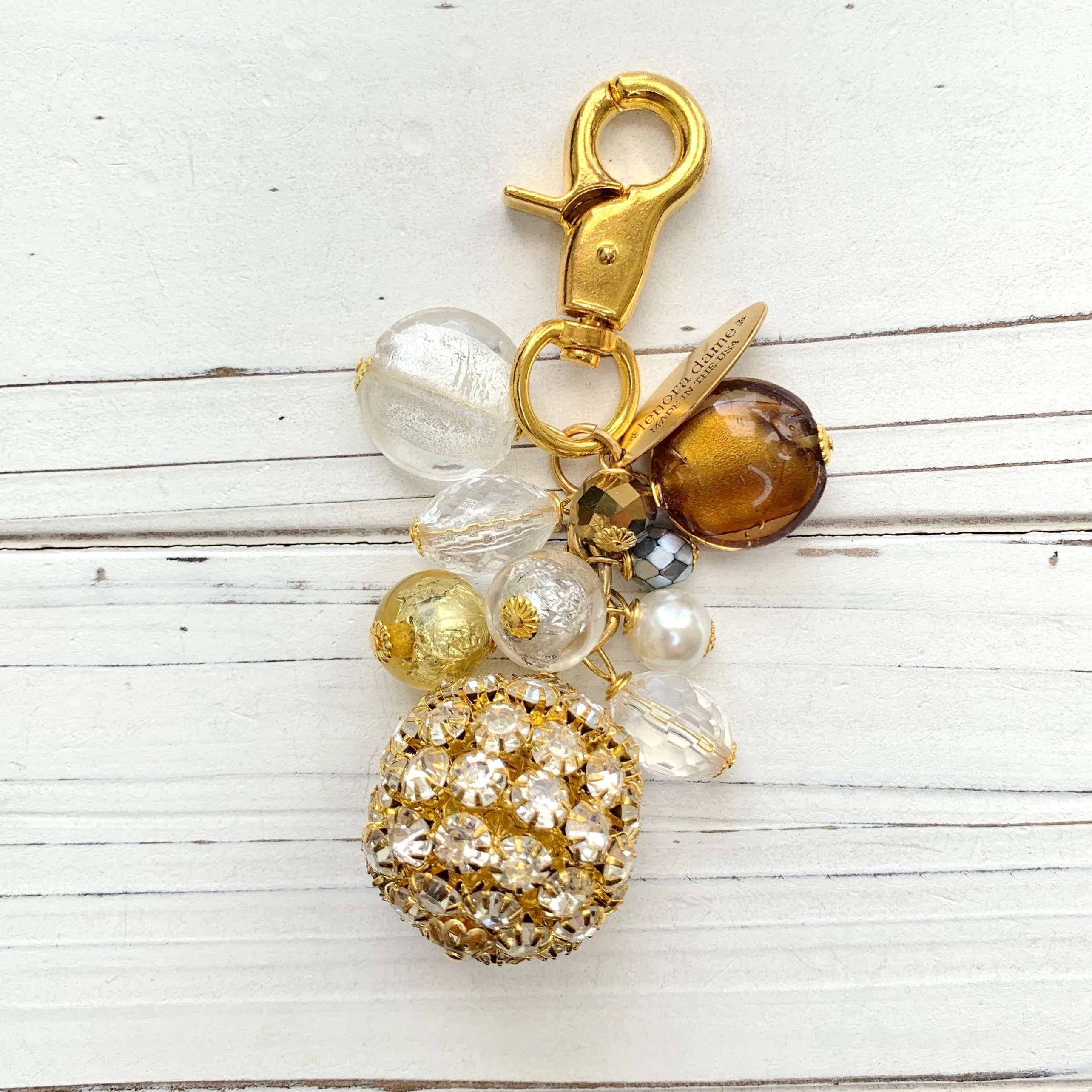 Holiday Bling Purse Charm