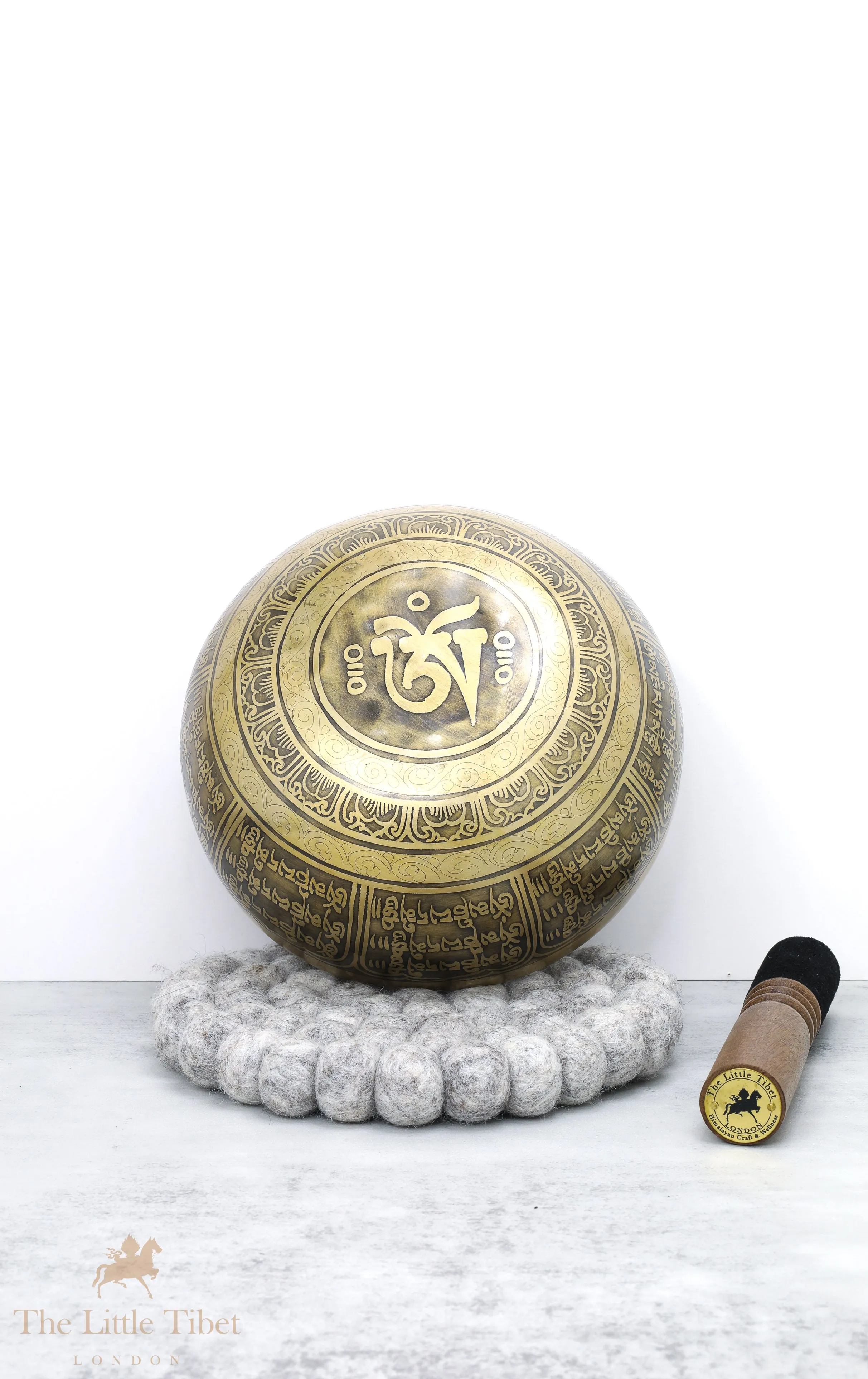 Holistic Healing Flower of Life Tibetan Singing Bowl - EC81