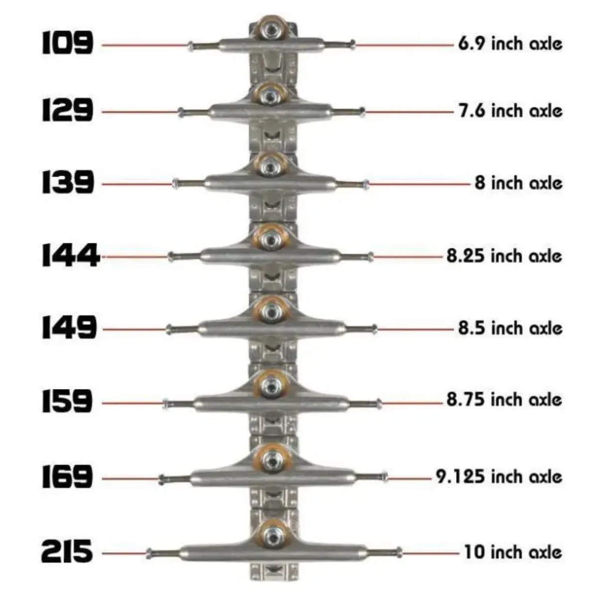 Independent Stage 11 Hollow Silver Trucks 144