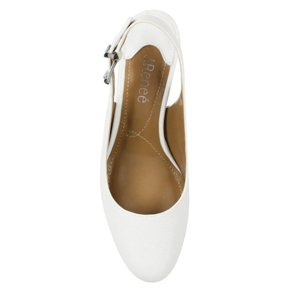 J. Renee Malree White Heel (Women's)