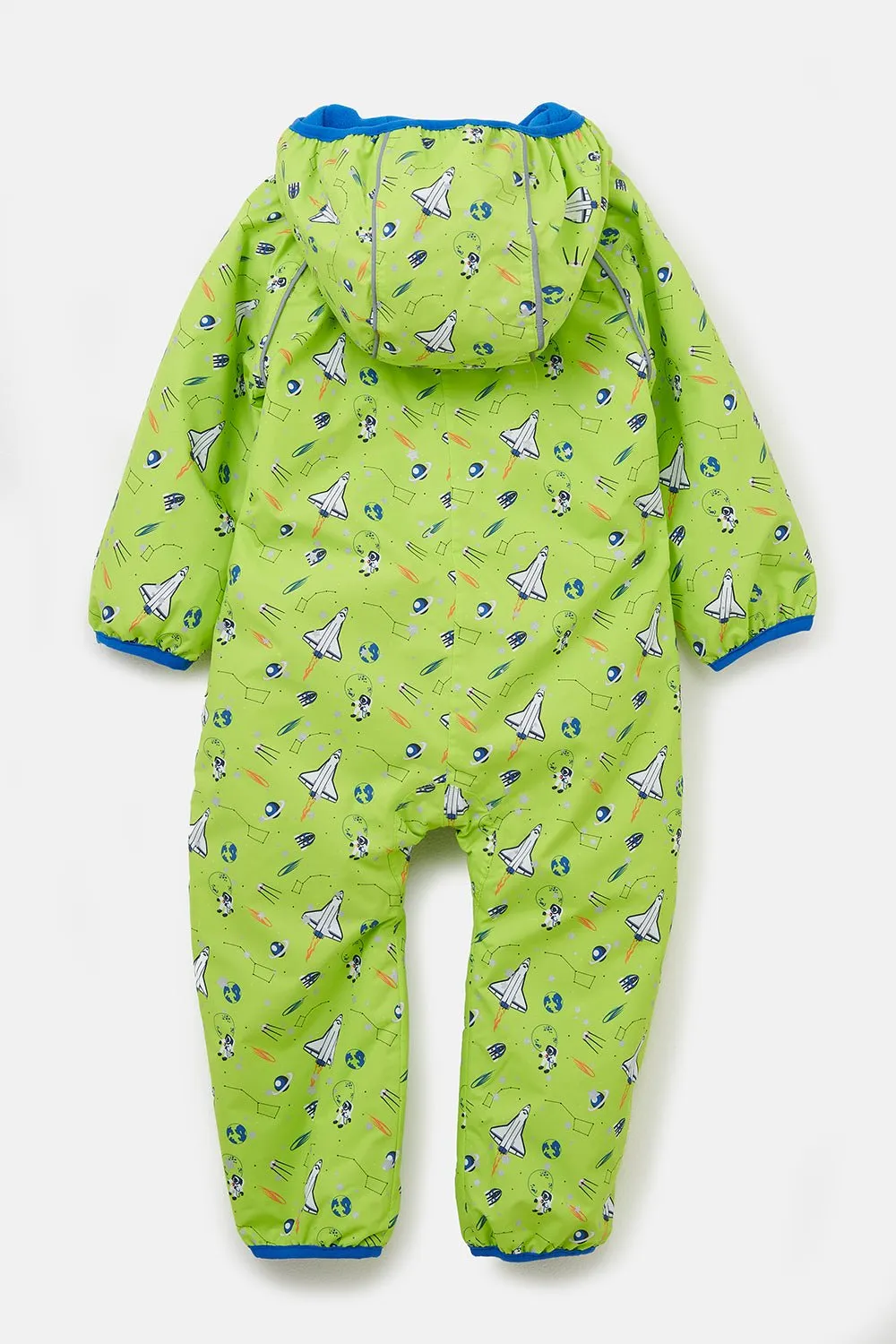 Jamie Puddlesuit - Lime Space Print