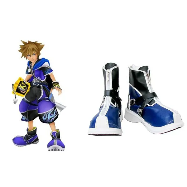 Kingdom Hearts II Sora Wisdom Form Cosplay Boots Shoes