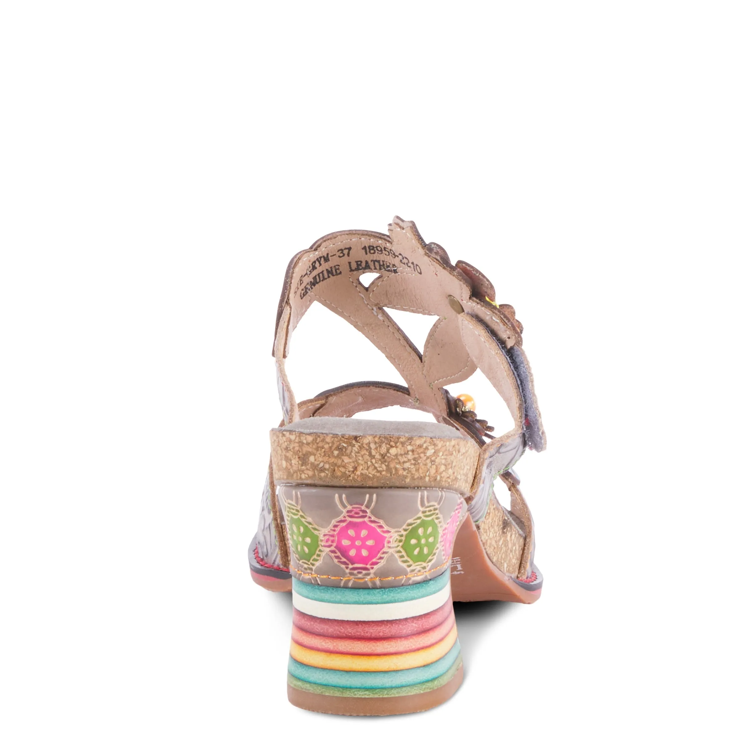 L'ARTISTE ROSSIE HEELED SANDALS