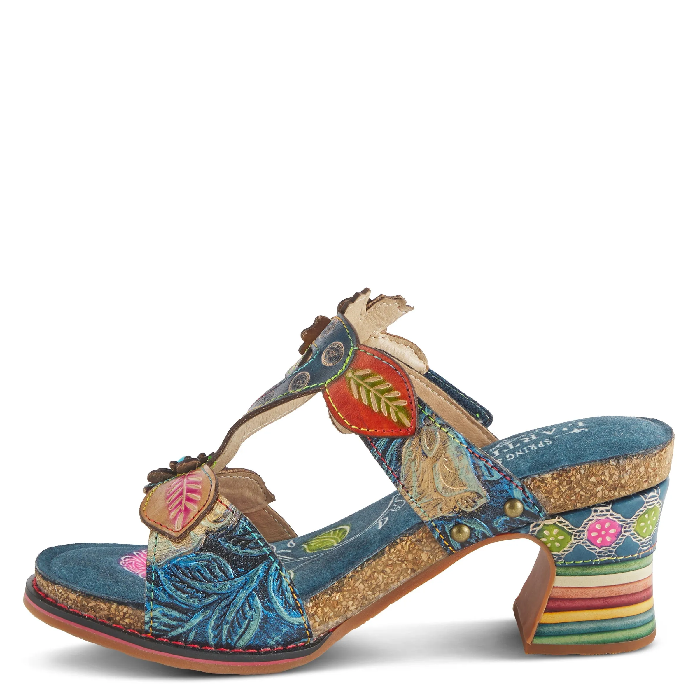 L'ARTISTE ROSSIE HEELED SANDALS