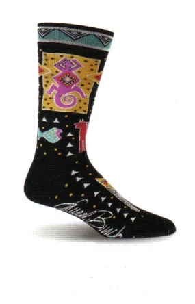 Laurel Burch Mens Folklorica Sock