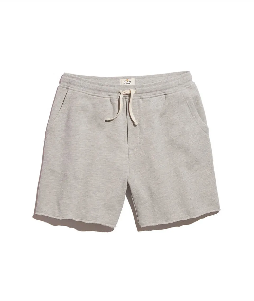 Lounge Short in Heather Grey