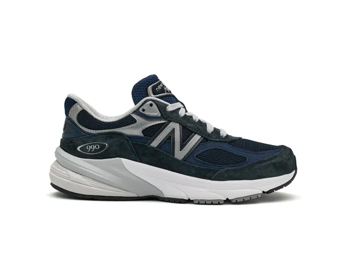 Mens New Balance Made in USA 990v6 in Navy/Navy