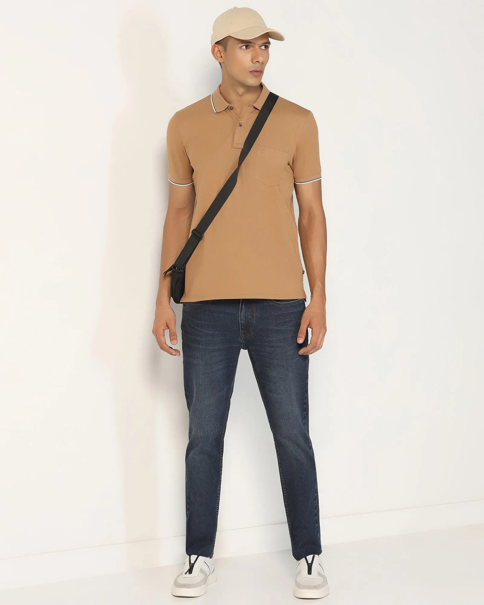 Polo Camel Solid T-Shirt - Andro