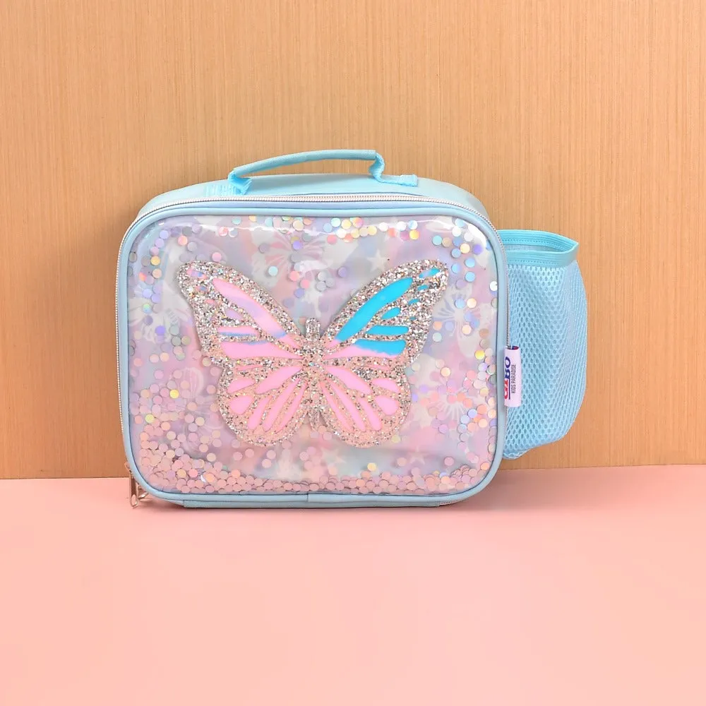 Sparkle Butterfly Theme Lunch Bag.