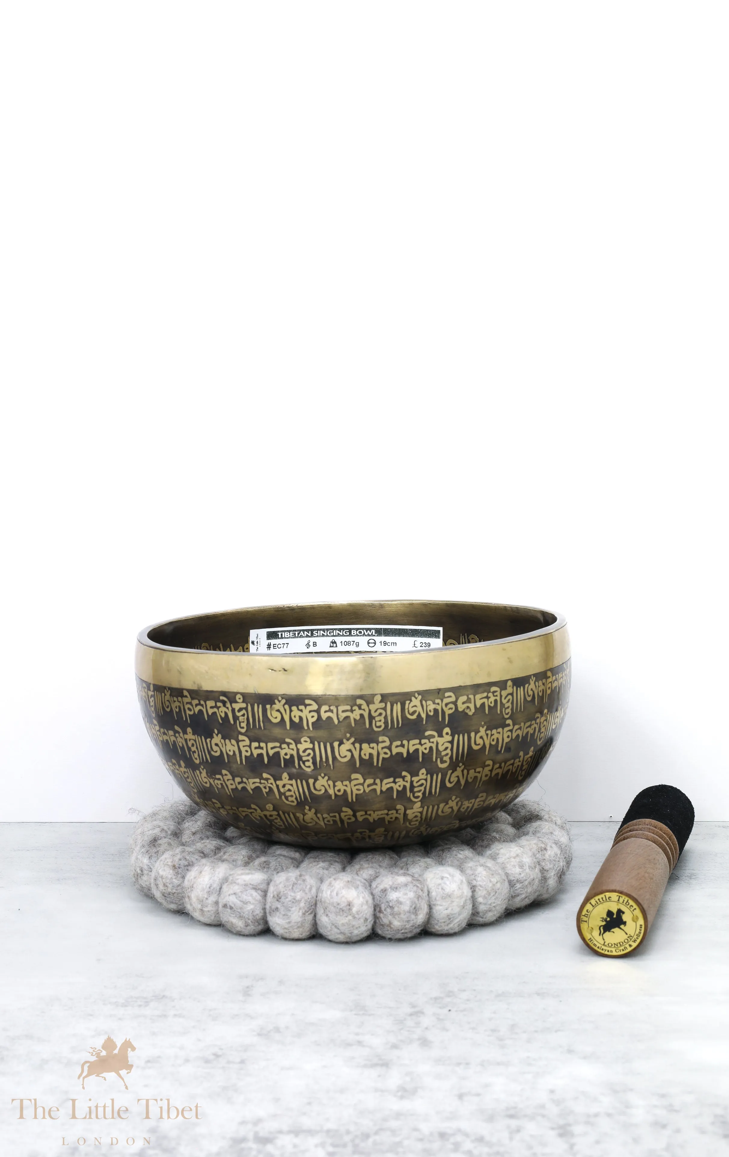 Vajra / Dorjee Tibetan Singing Bowl - EC77