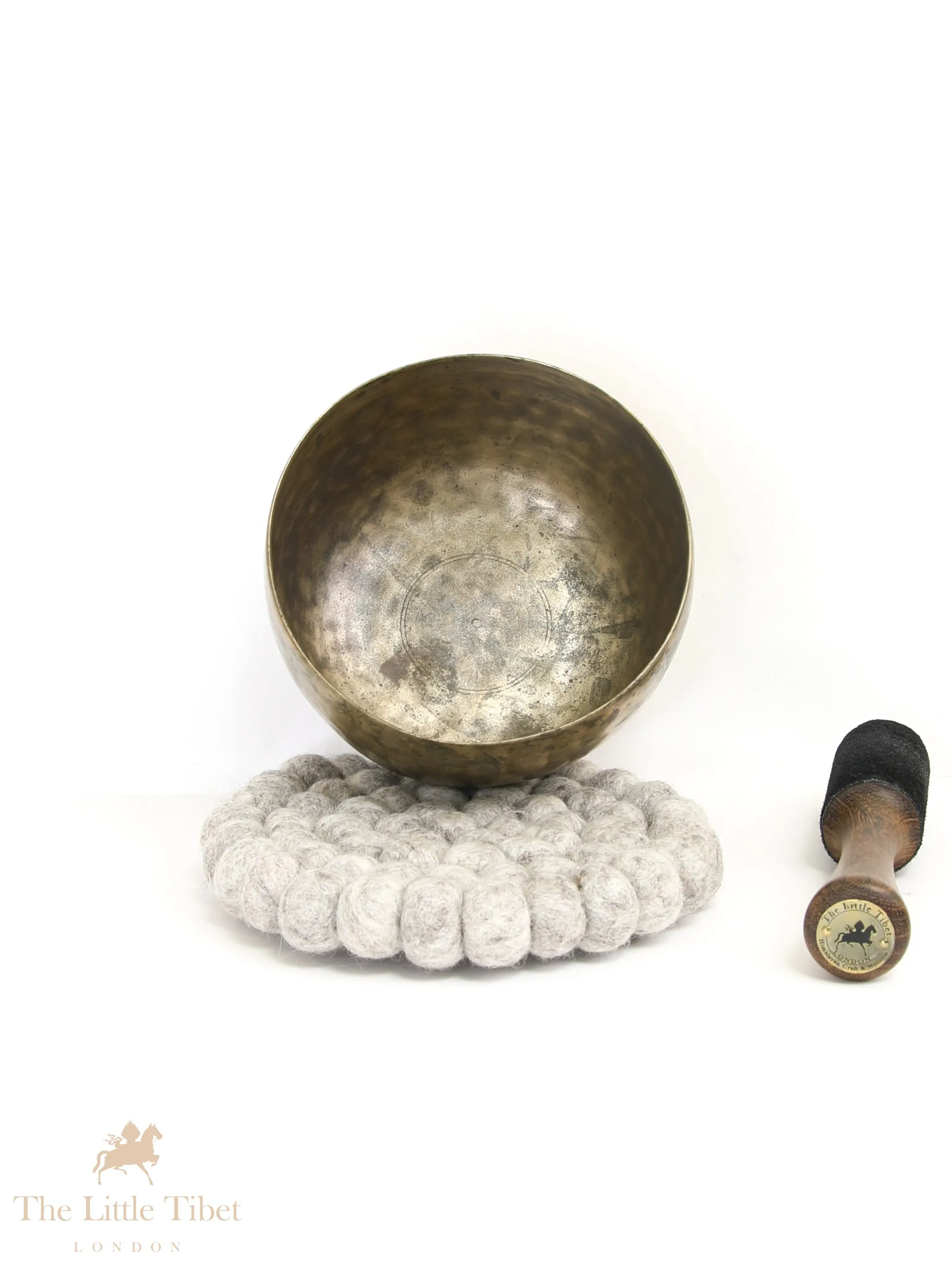 Whispers from the Past: Exquisite Antique Tibetan Singing Bowl - ATQ695